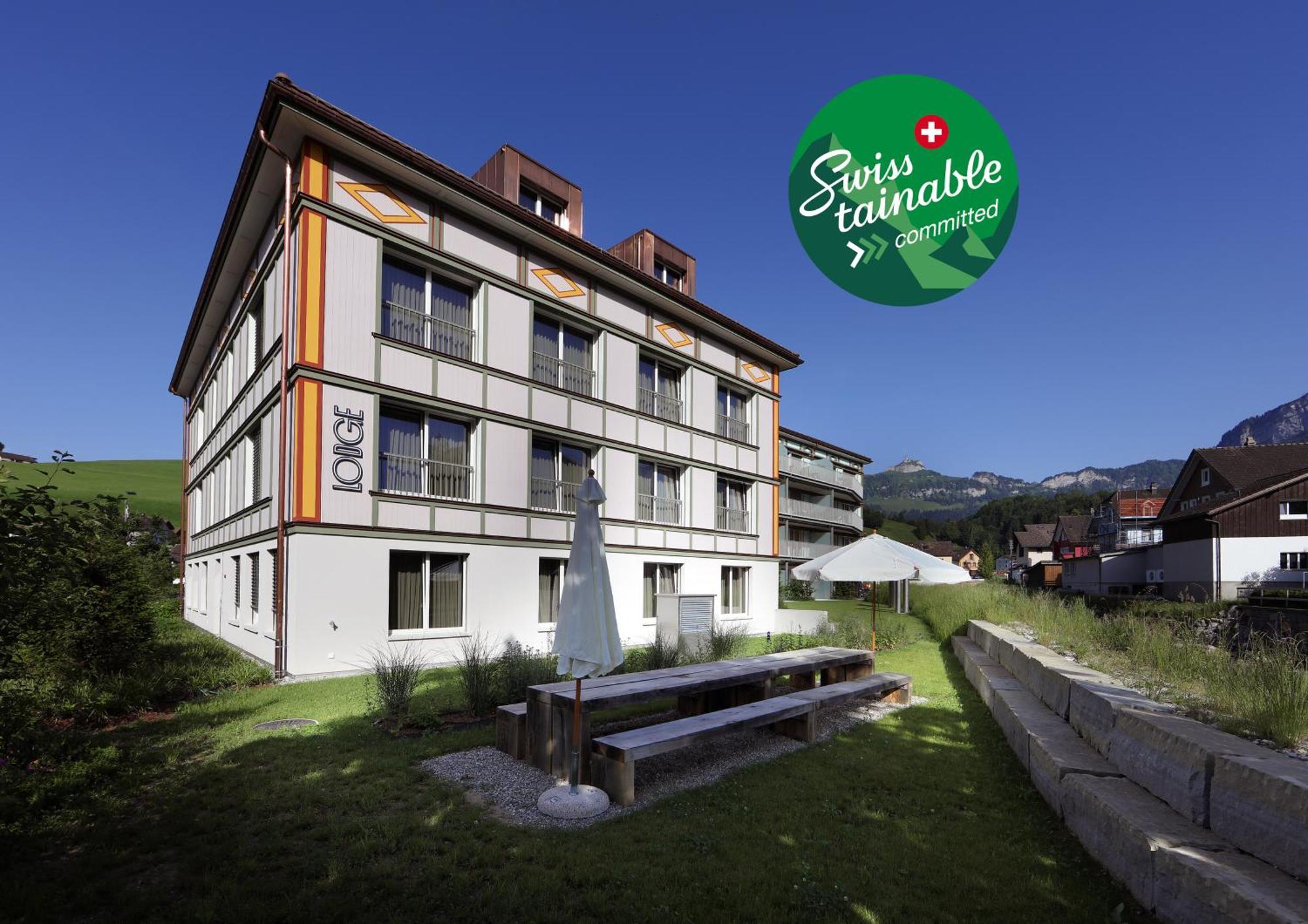 Lodge Hof Weissbad Exteriör bild
